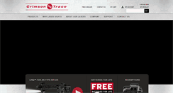 Desktop Screenshot of crimsontrace.com